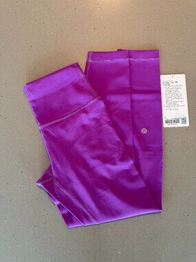 Lululemon Wunder Train High-Rise Tight 25 inch Moonlit Magenta 6